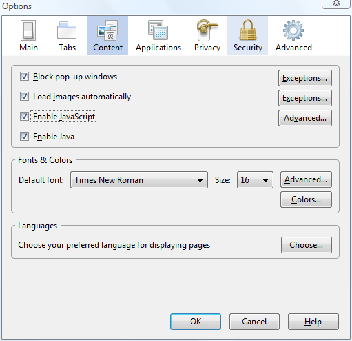 Firefox 3 Screenshot